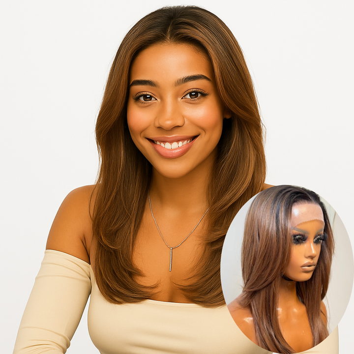 Winnie 13 x 6 Synthetic Lace front wig