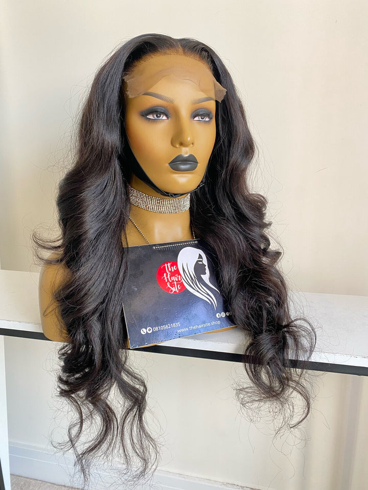 6 X 6 WAVY HUMAN HAIR WIG