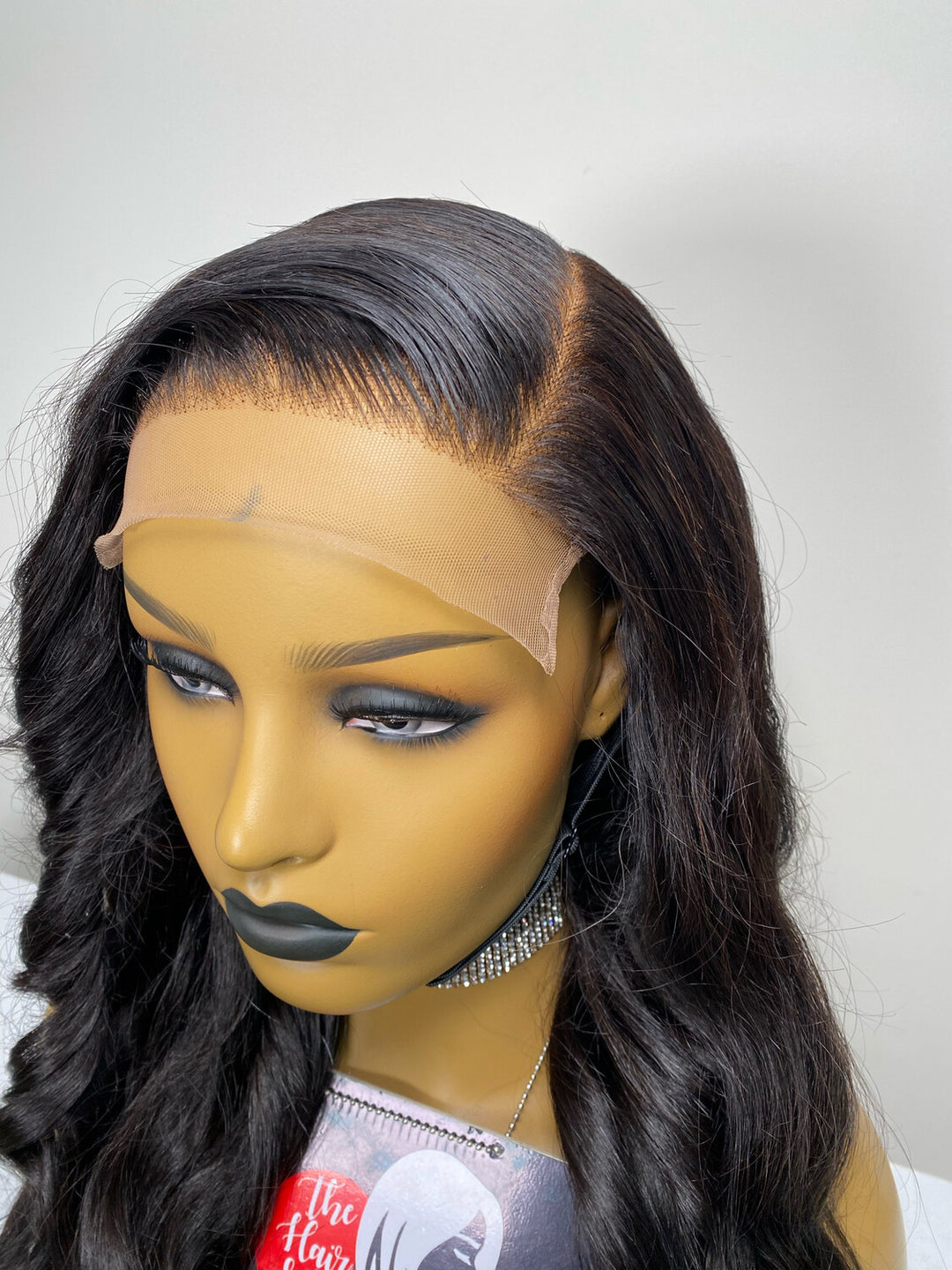 wavy bouncy  6 x 6 glueless lace frontal wig